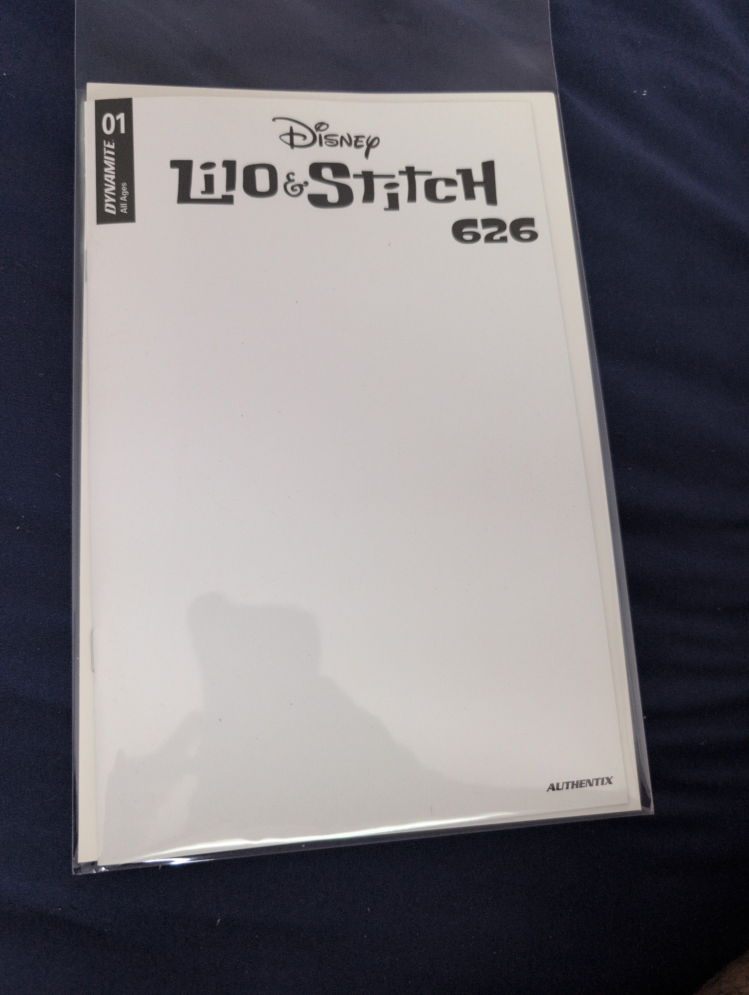 Lilo & Stitch 626 #1 blank sketch cover