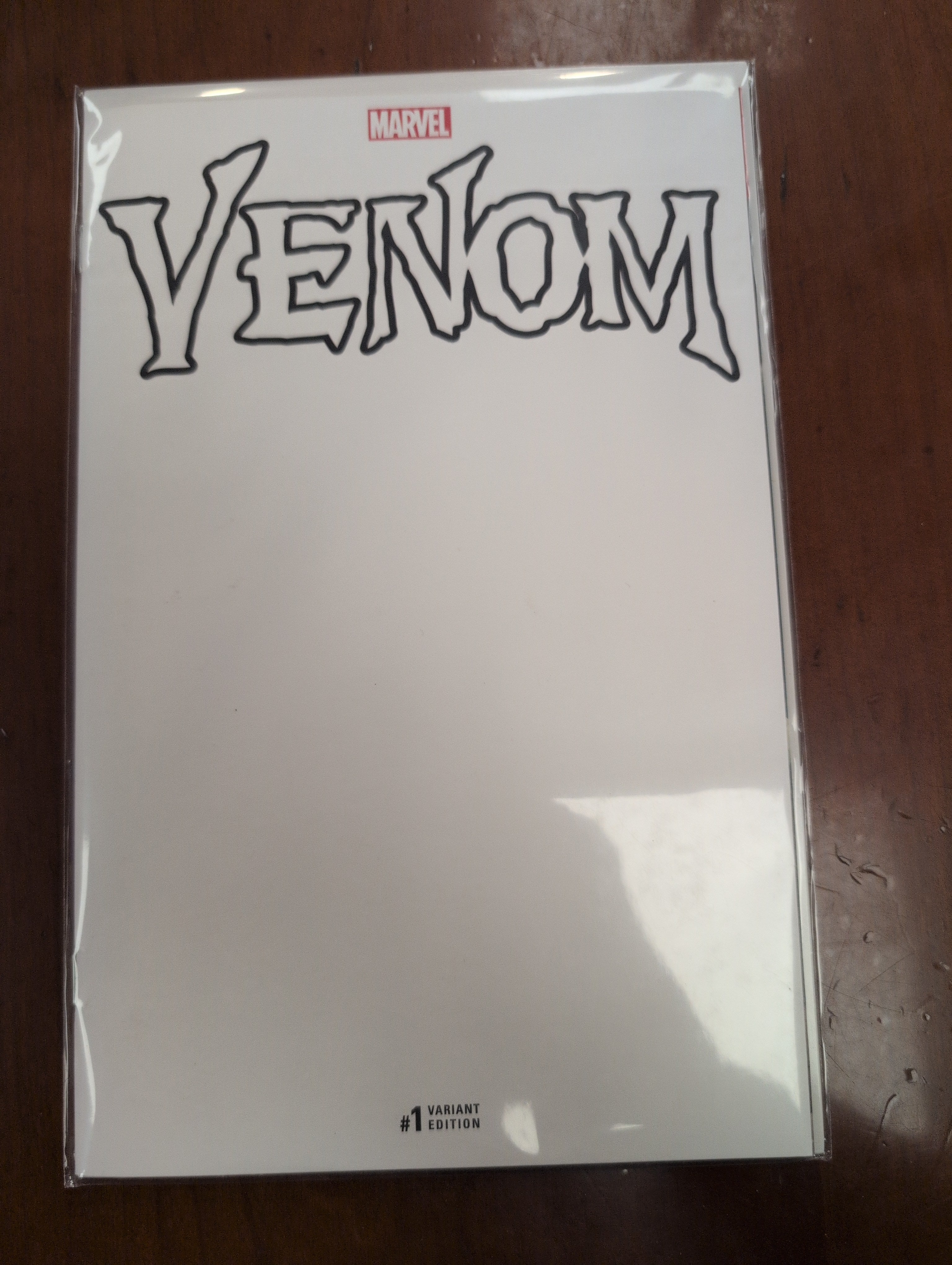 Venom #1 blank sketch cover