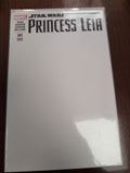 Star wars princess Leia #1 blank sketch cover