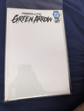 Absolute green arrow #1 blank sketch cover