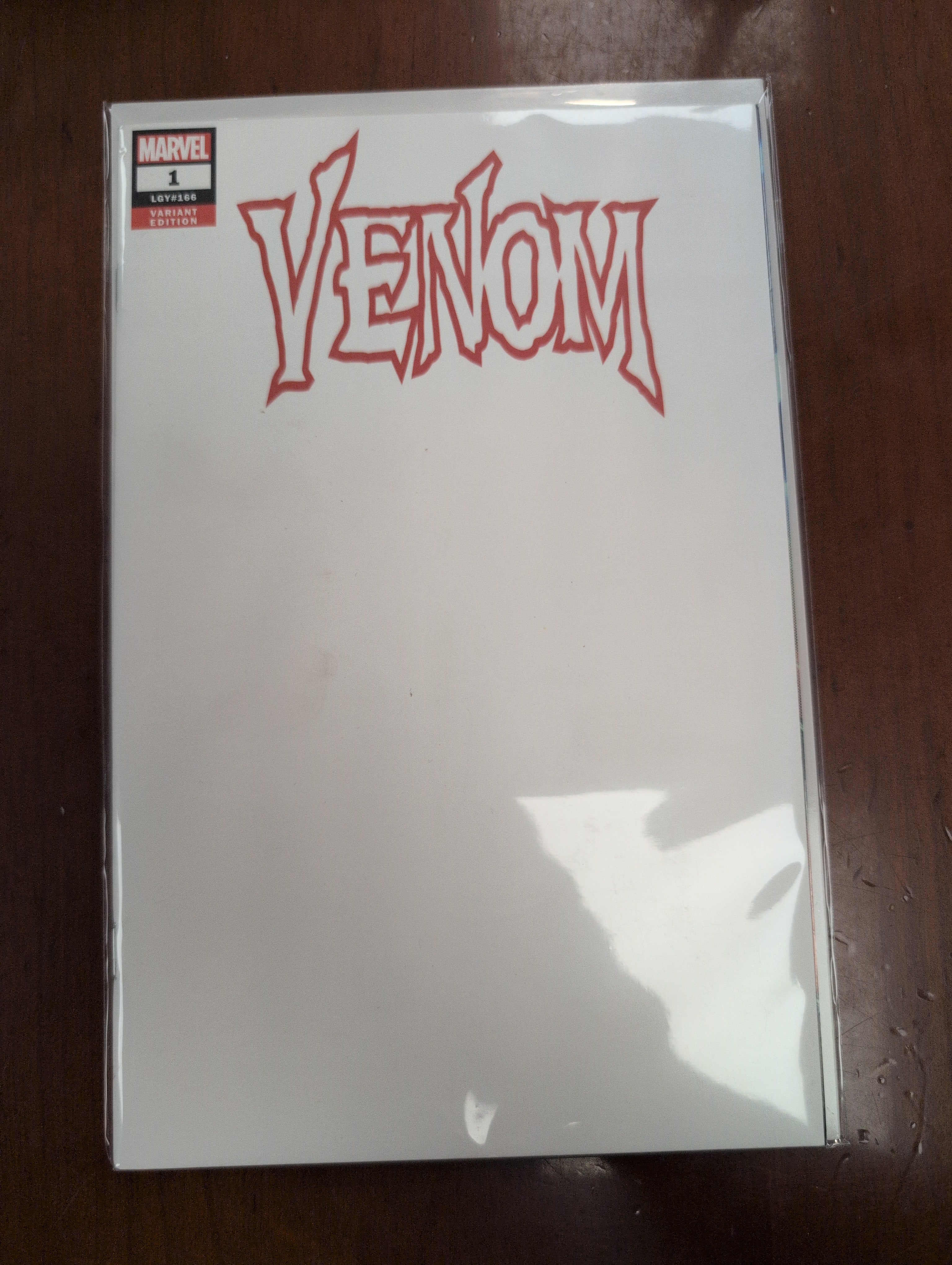 Venom #1 blank sketch cover