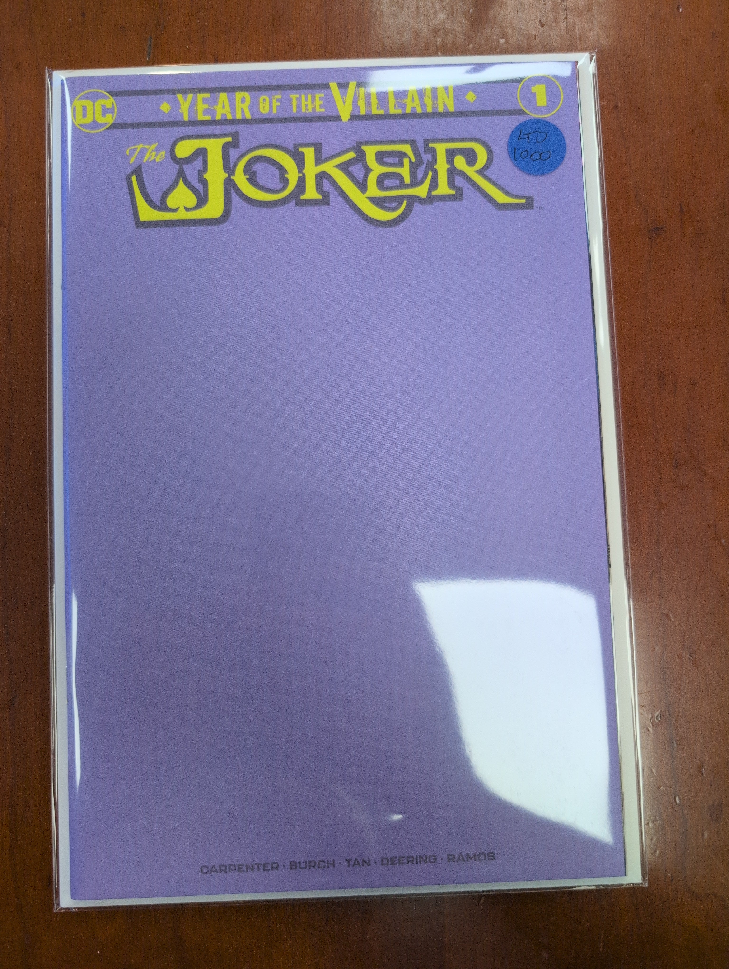 Joker year of the villain #1